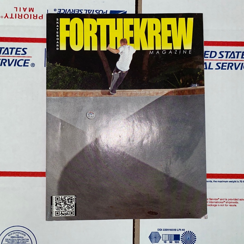 FORTHEKREW For the Krew crew Skateboard Magazine skateboarding 2012 Bones Nike !